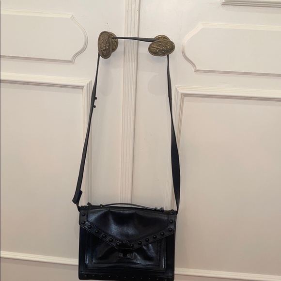 Loeffler Randall Black Studded Crossbody Bag - Picture 12 of 15